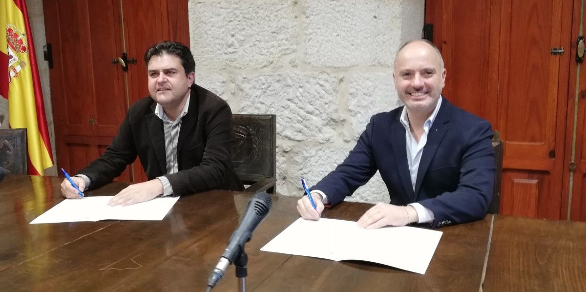 Gregorio Agís e David Regades