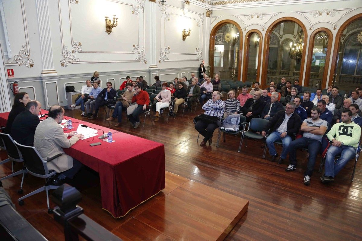 Reunión preparatoria da Copa Deputación 2015