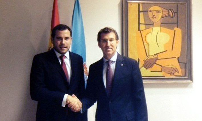 Reunión entre Jorge Cubela y Alberto Núñez Feijóo