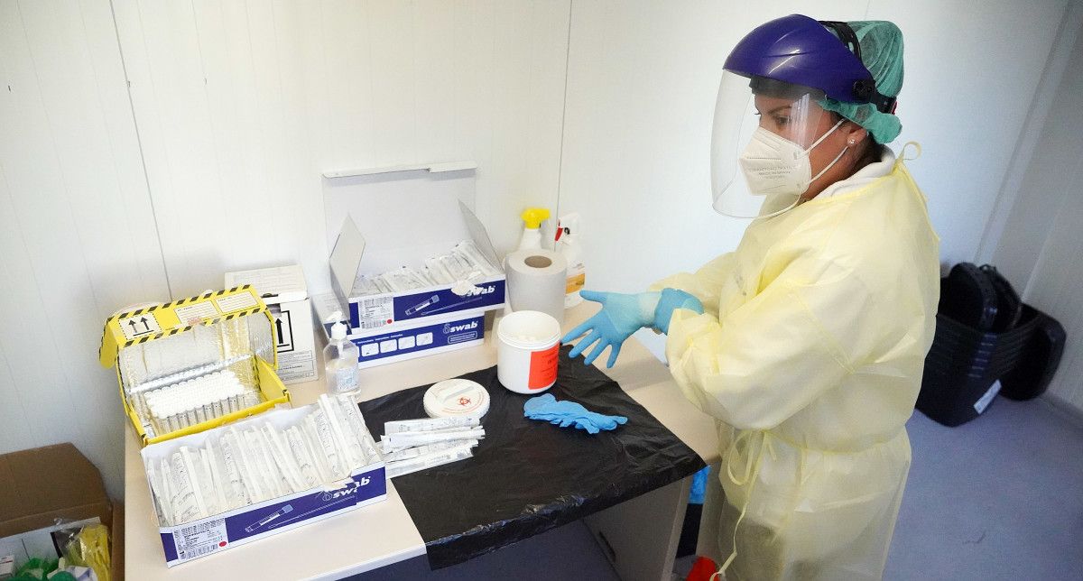 Punto de realización de pruebas PCR