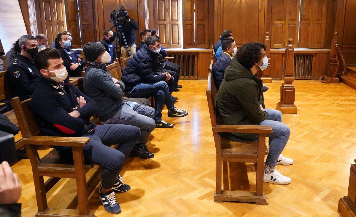 Juicio por el alijo del narcosubmarino de Aldán 