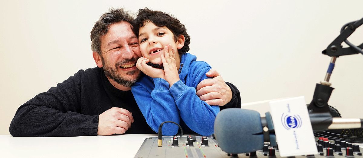 Jorge Costas y su hijo Sergio Costas Chaos en PontevedraViva Radio
