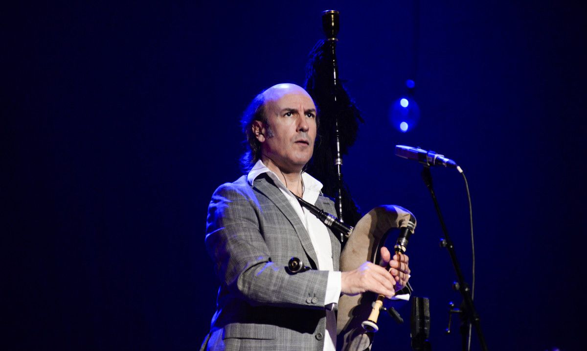 Concierto de Carlos Núñez en el Pazo da Cultura de Pontevedra