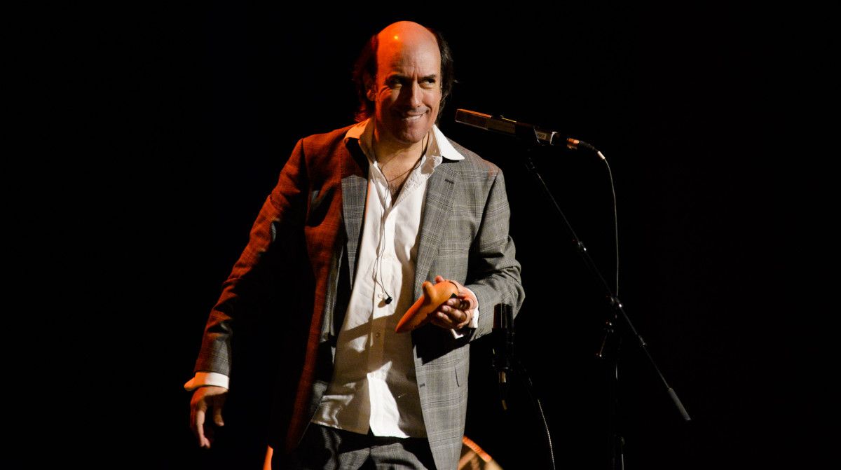 Concierto de Carlos Núñez en el Pazo da Cultura de Pontevedra