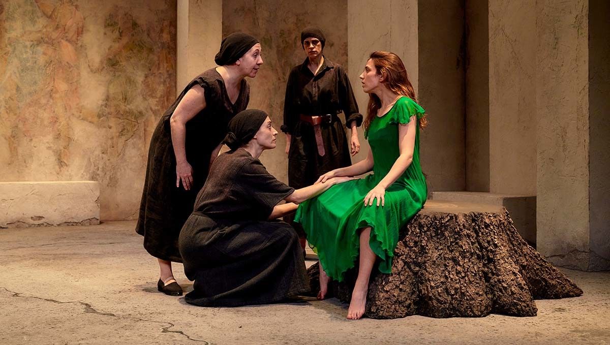 Escena de "La casa de Bernarda Alba"
