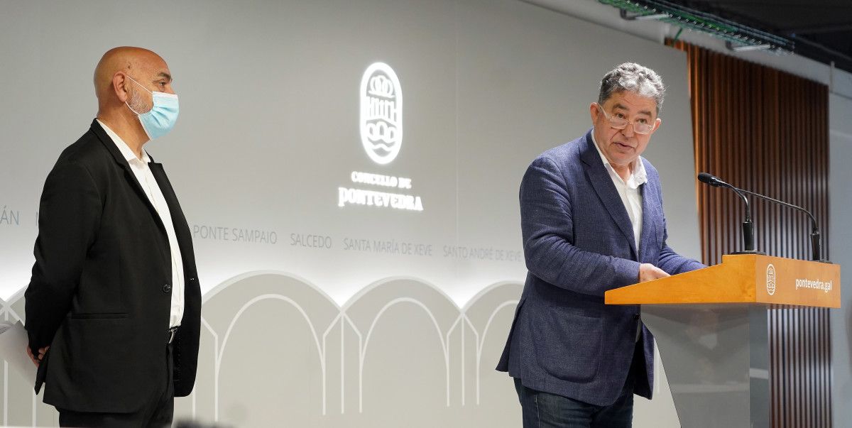 Tino Fernández e Miguel Anxo Fernández Lores