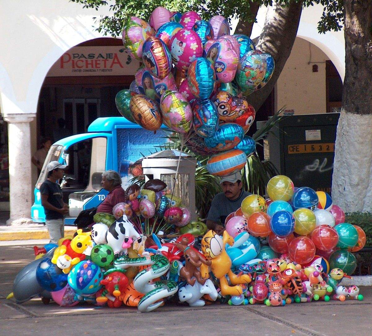 Vendedor de Globos no Zócalo