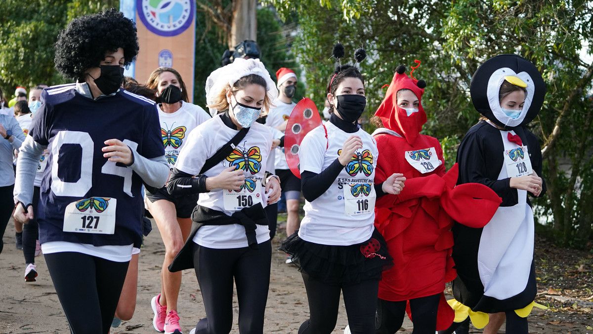 Celebración da carreira San Silvestre do 2021