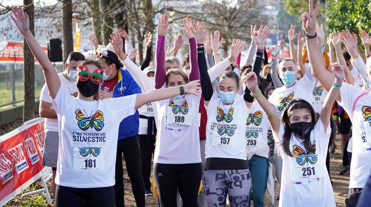 Celebración da carreira San Silvestre do 2021