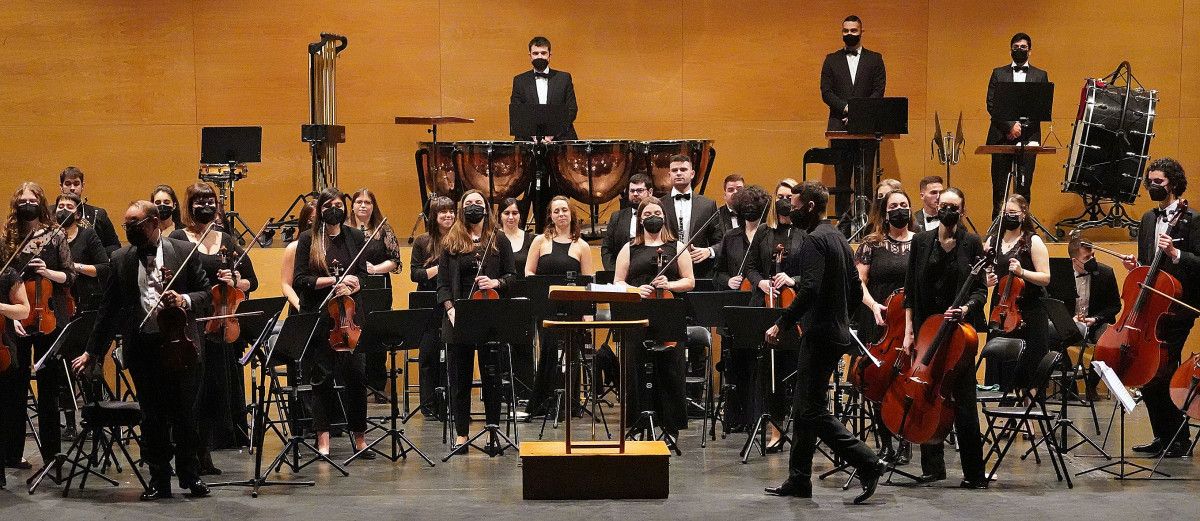 Concierto de Aninovo 2021 de la Orquestra Filharmónica Cidade de Pontevedra