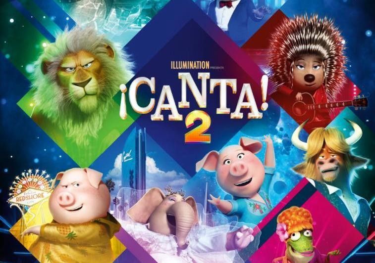 Carátula da película 'Canta 2'