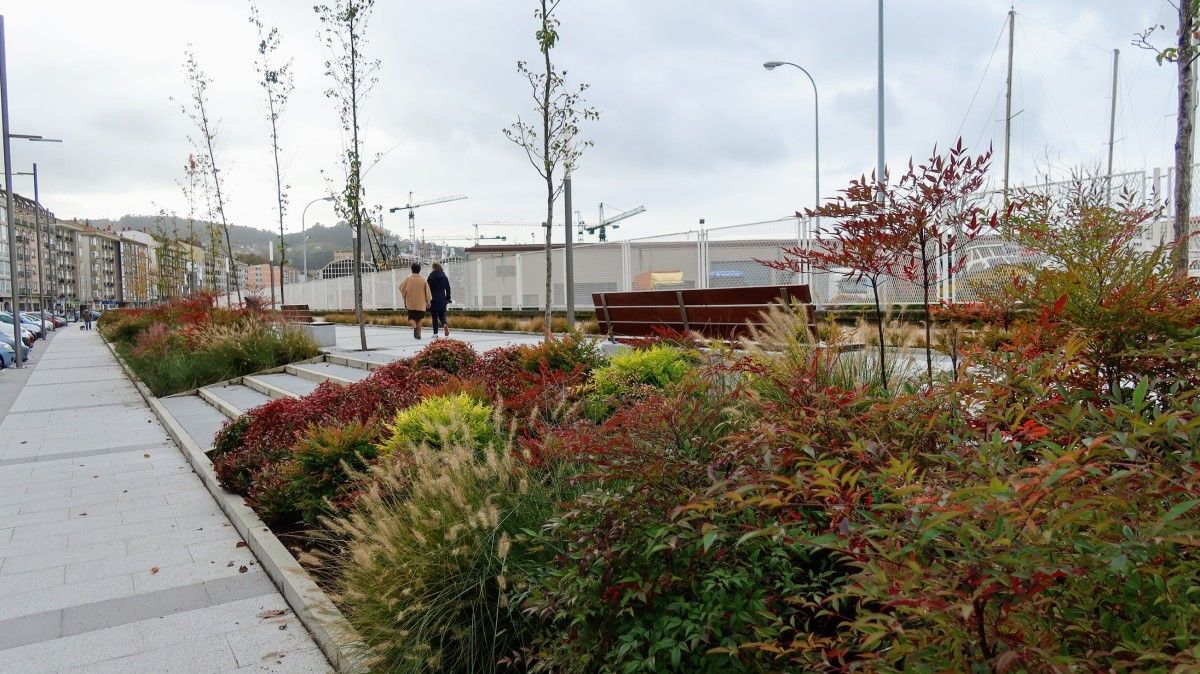 Intervención paisajística en la Avenida de Ourense de Marín