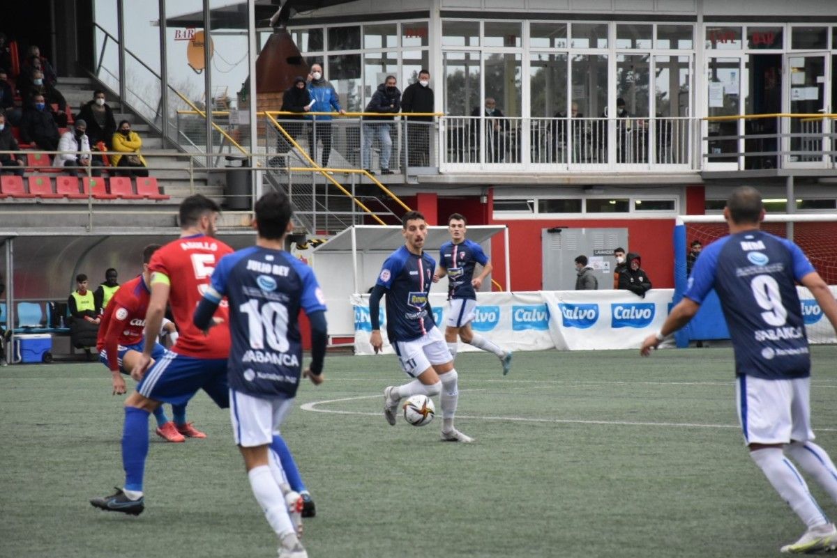 Partido entre Bergantiños y Arosa en As Eiroas