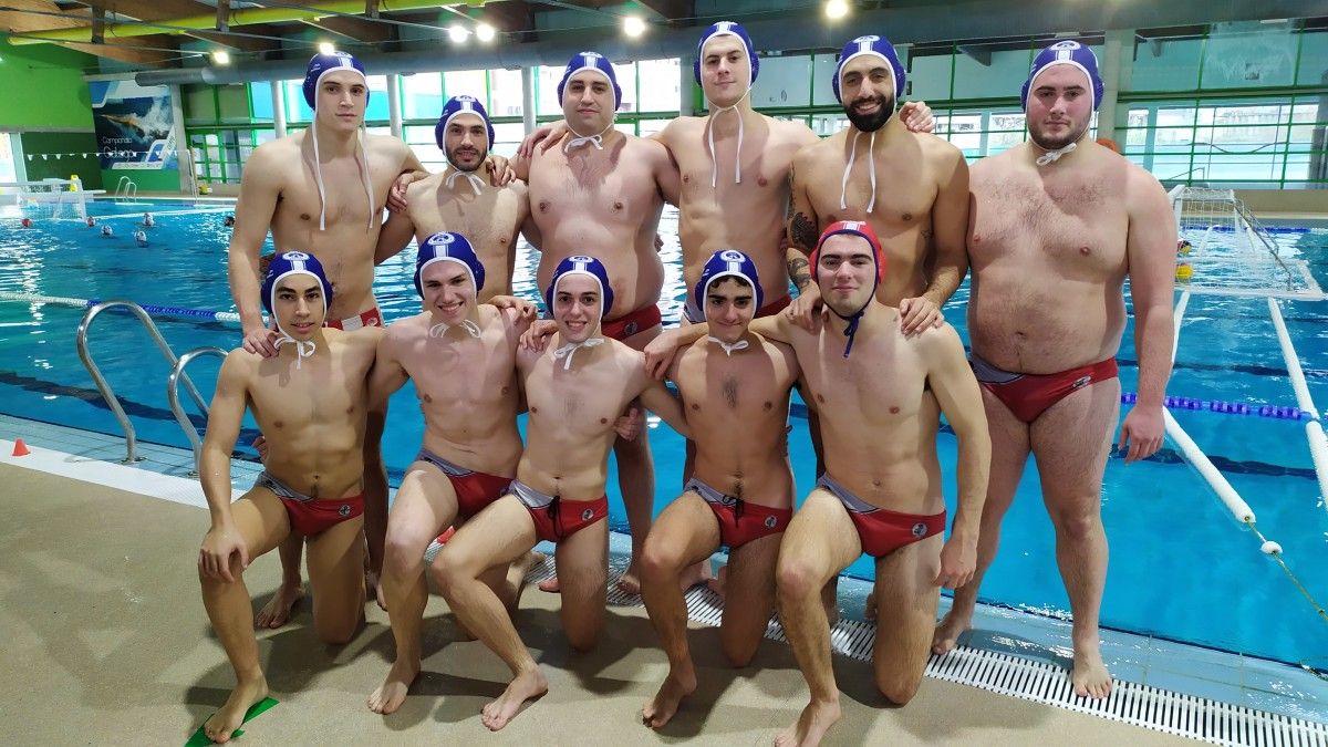 Equipo absoluto masculino do Club Waterpolo Pontevedra