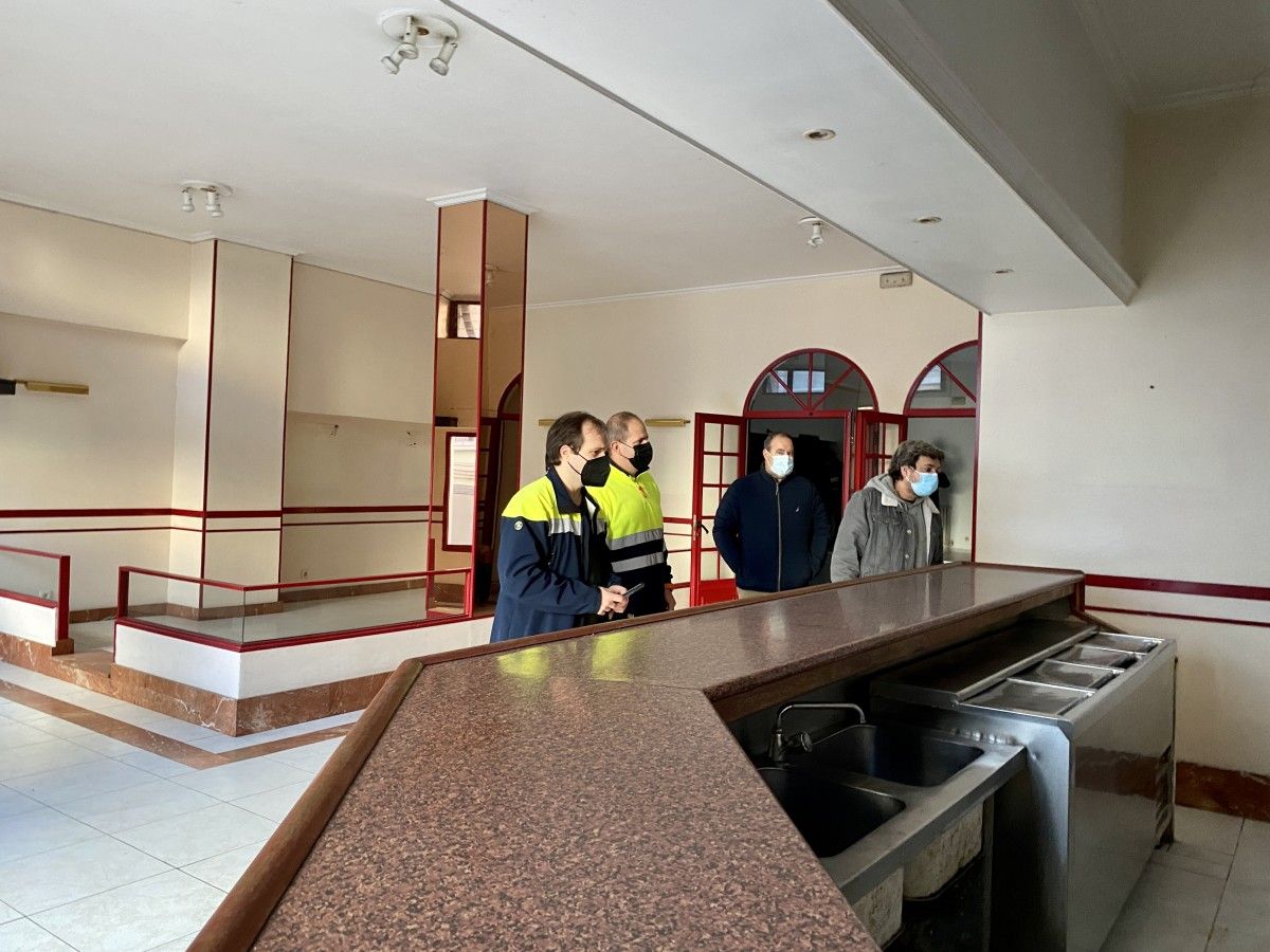 Visita ás instalacións do Liceo Casino de Marín