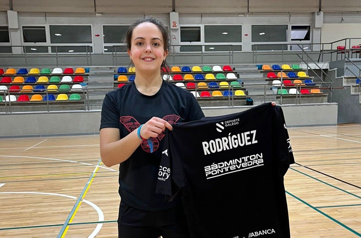 Lucía Rodríguez, nova xogadora do Bádminton Ravachol