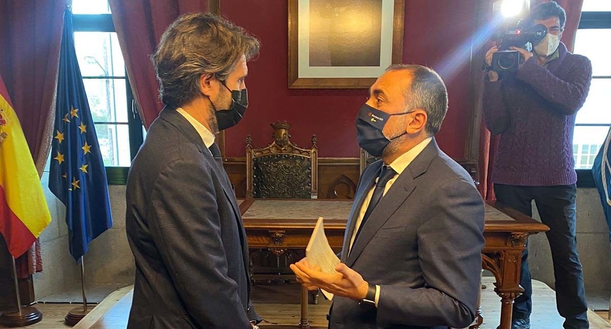 Alberto Varela e Julio García Comesaña