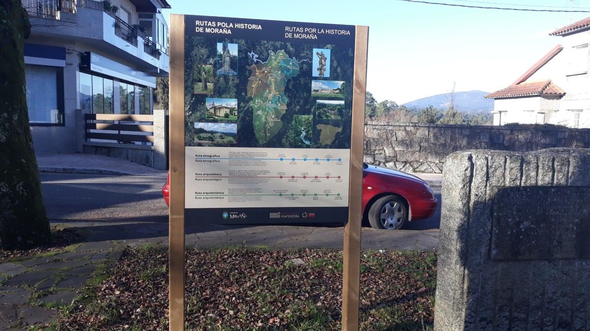 O patrimonio cultural de Moraña terá novos paneis informativos
