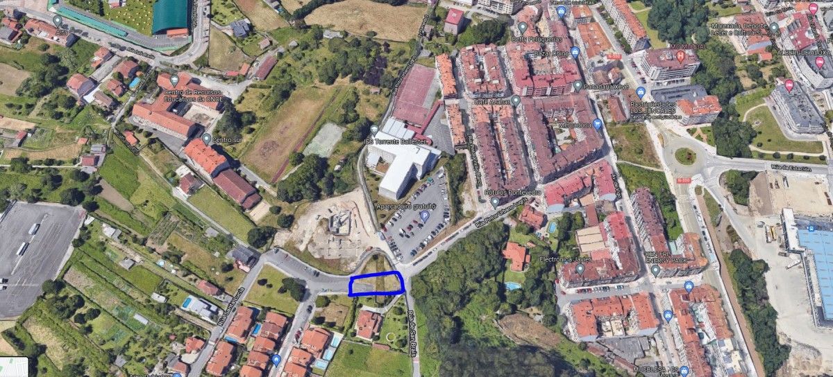 Conexión de las calles Santa Lucía con Urbano Lugrís