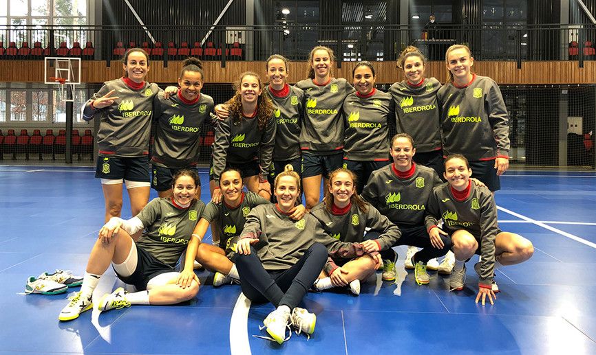 Xogadoras da Selección Española de Fútbol Sala convocadas para o dobre partido amigable en Ucraína