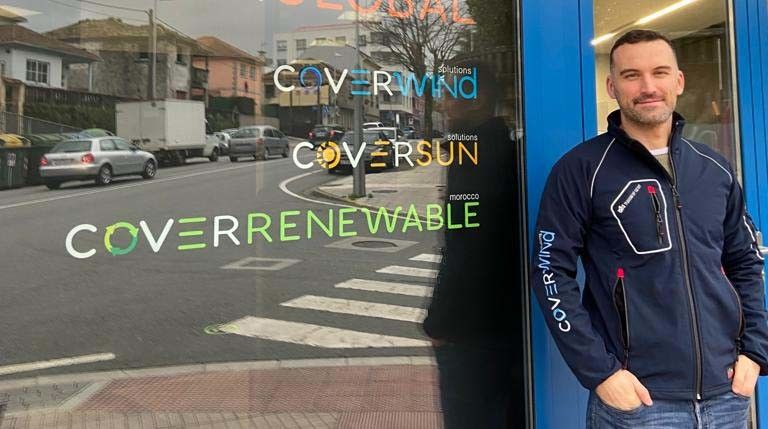 Rubén Lorenzo, trabajador del grupo Cover Global con la intermediación de COGAMI
