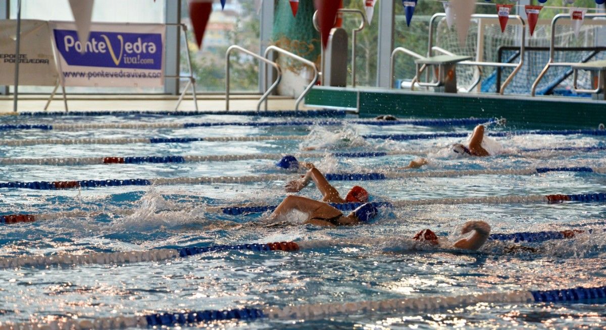 Campeonato Gallego de Natación de Larga Distancia en Ponte Muíños