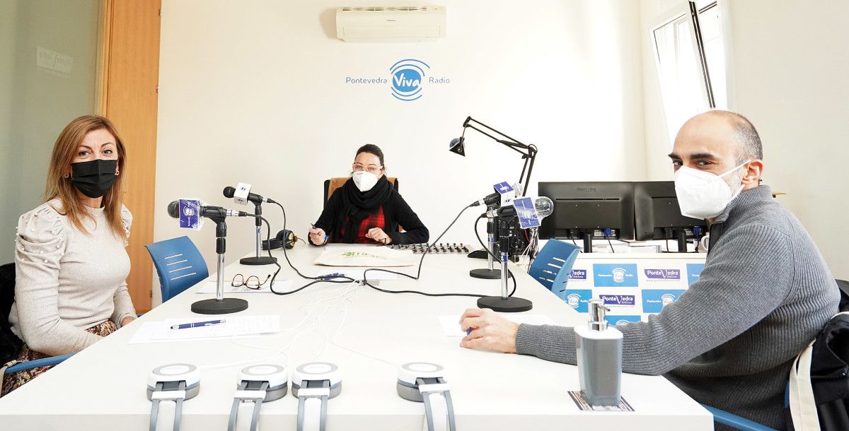 Elena Cartea e Pedro Peón nas 'Conversas na Ferrería' de PontevedraViva Radio