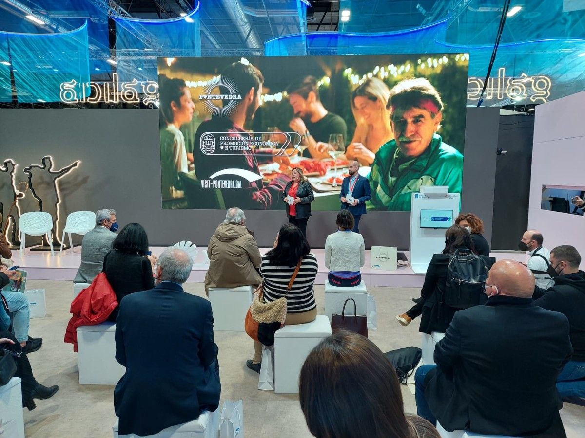 Presentación de Turismo de Pontevedra, en FITUR Presentación de Turismo de Pontevedra, en FITUR