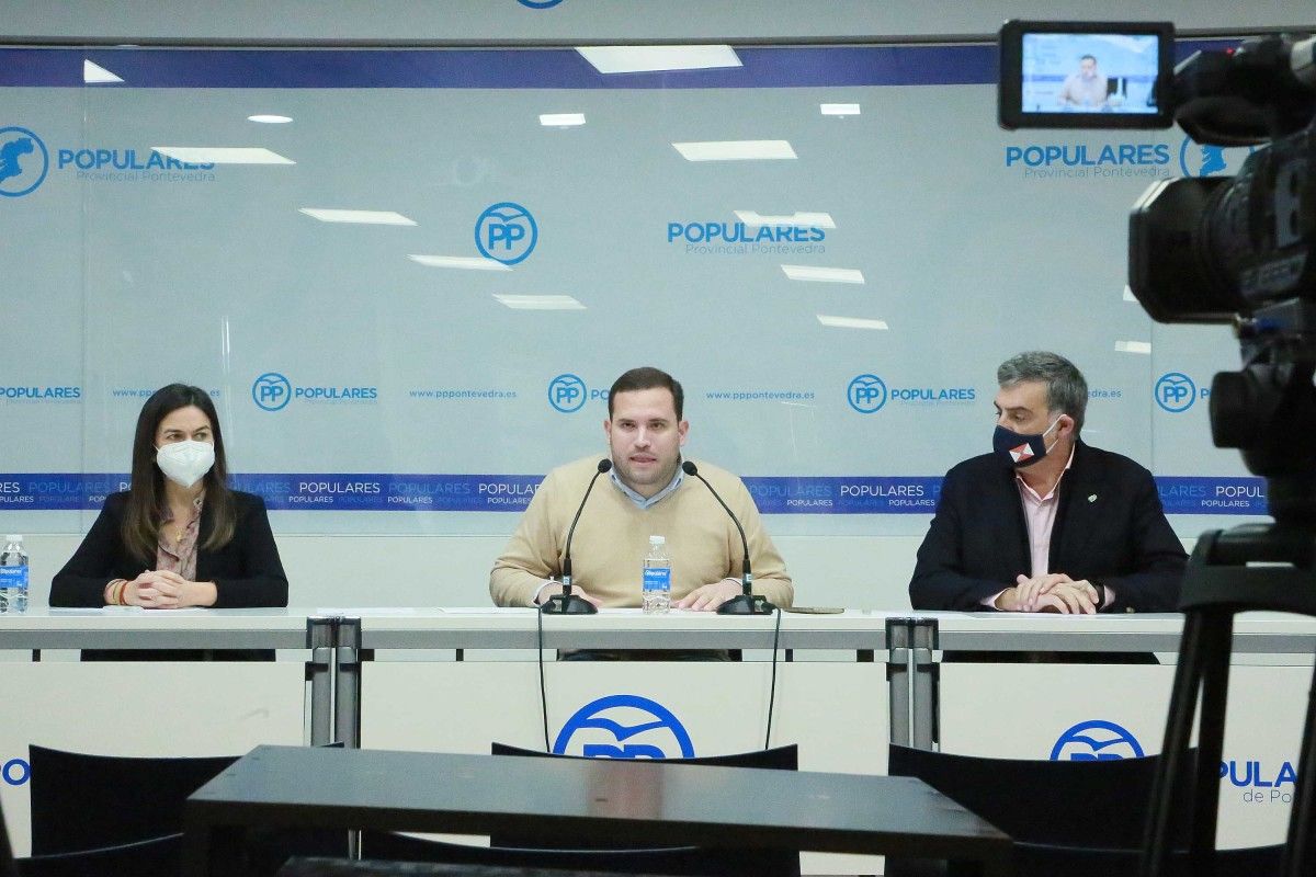 Pepa Pardo, Jorge Cubela e Alfonso Marnotes