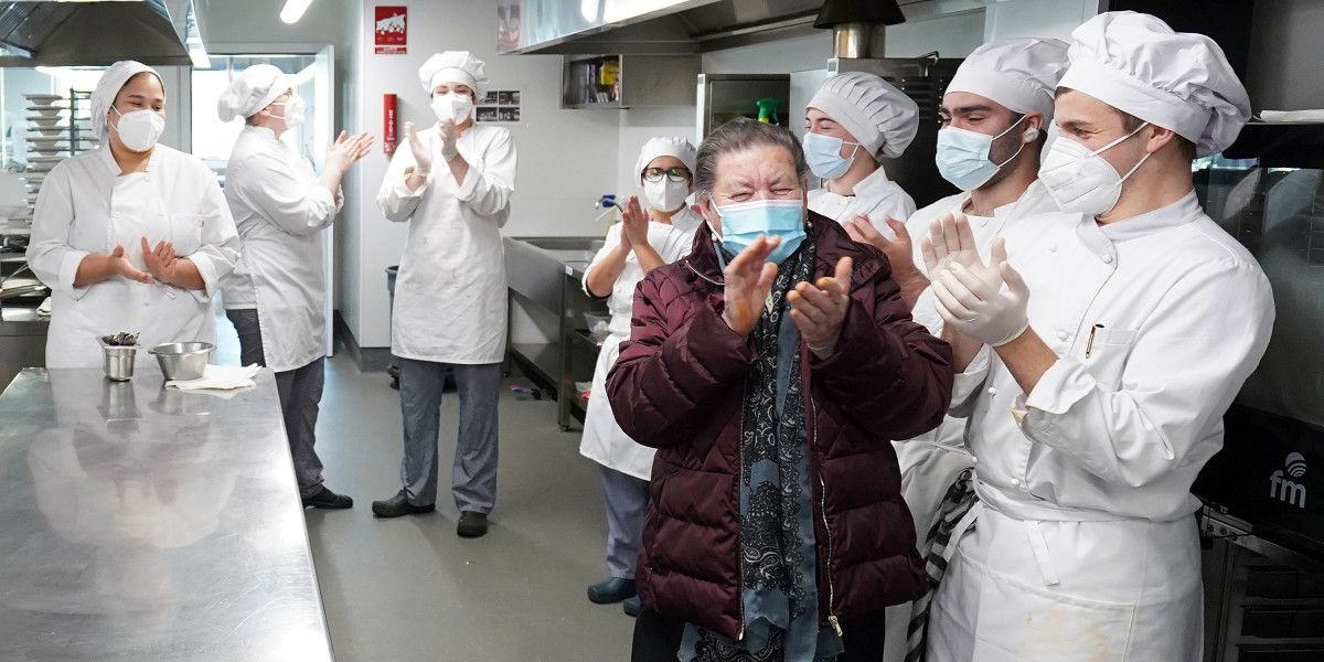 Jornada de degustación de "recetas de abuelas" en el Carlos Oroza