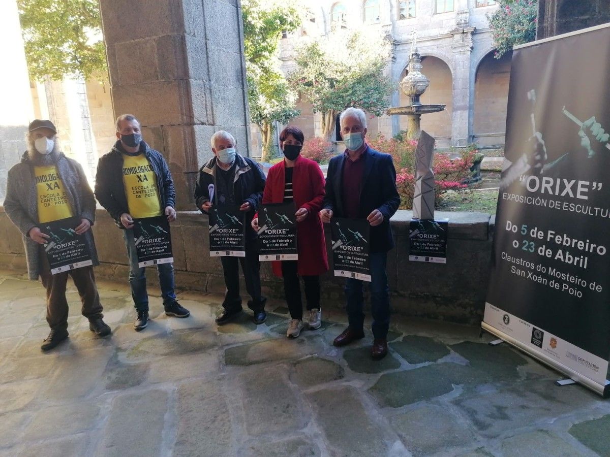 Presentación de la exposición ‘Orixes’ en el Monasterio de Poio