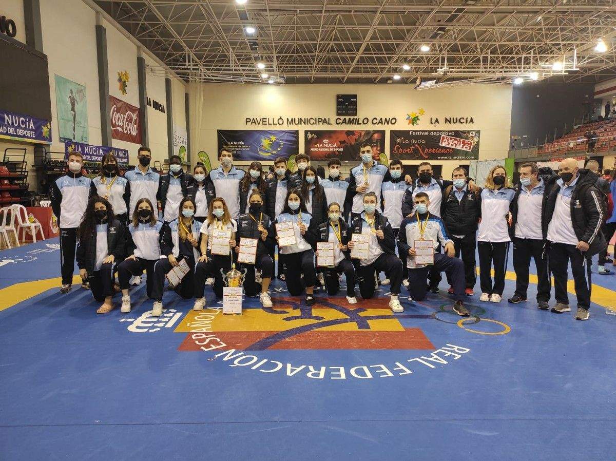 Expedición gallega al Campeonato de España de Taekwondo de La Nucía