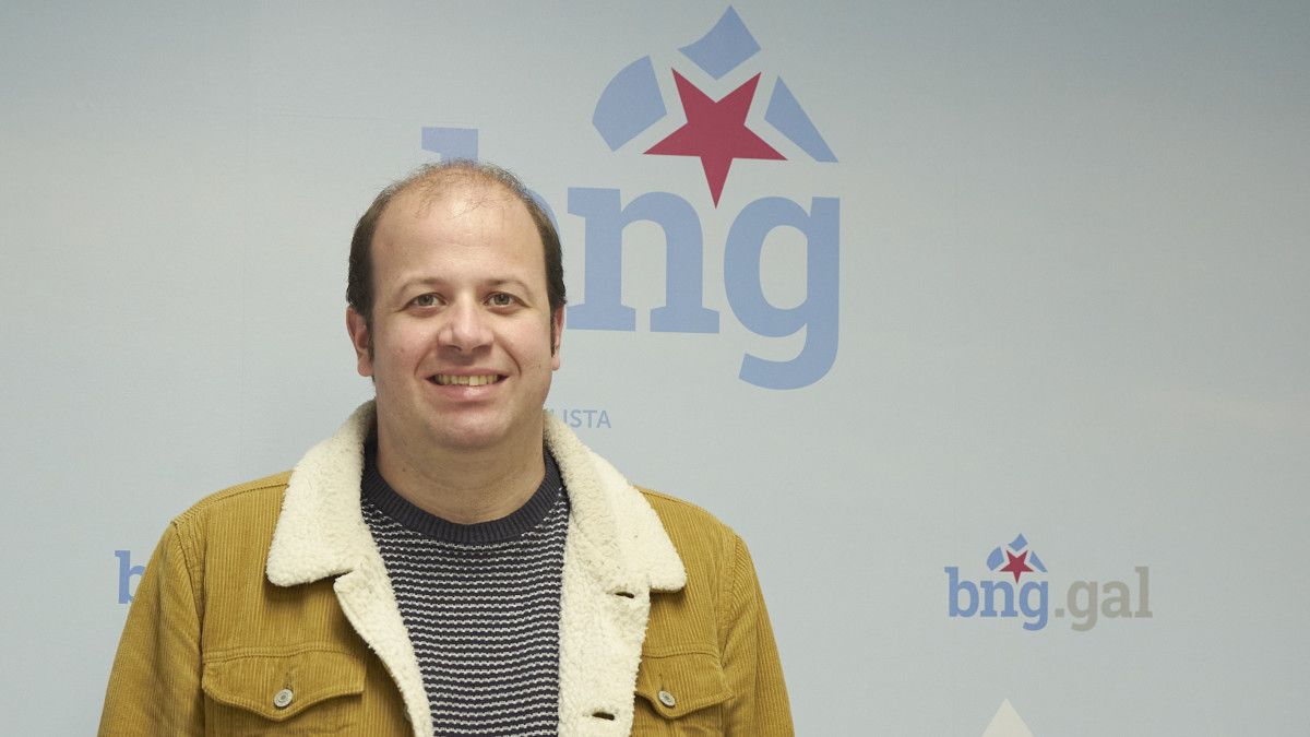 Manuel Fariña, voceiro do BNG en Caldas de Reis