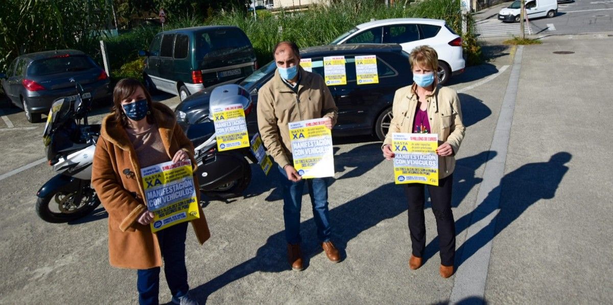 O PP convoca unha manifestación con vehículos contra o Goberno local de Poio