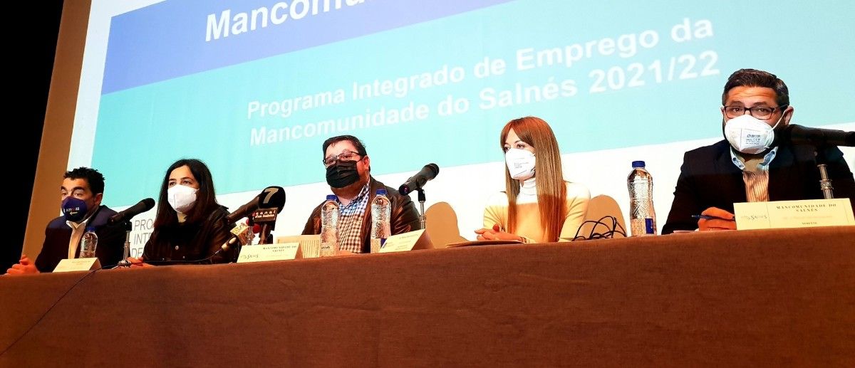 A Illa de Arousa celebrou o décimo aniversario do programa integrado de emprego da Mancomunidade do Salnés