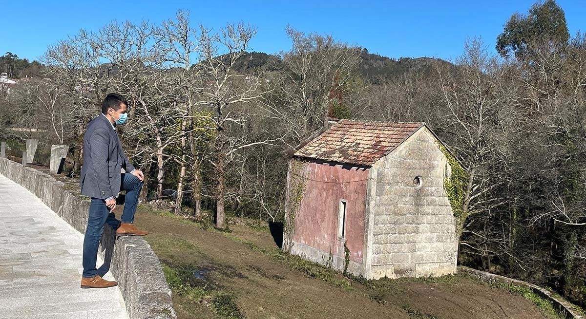 Andrés Díaz en la carretera del balneario