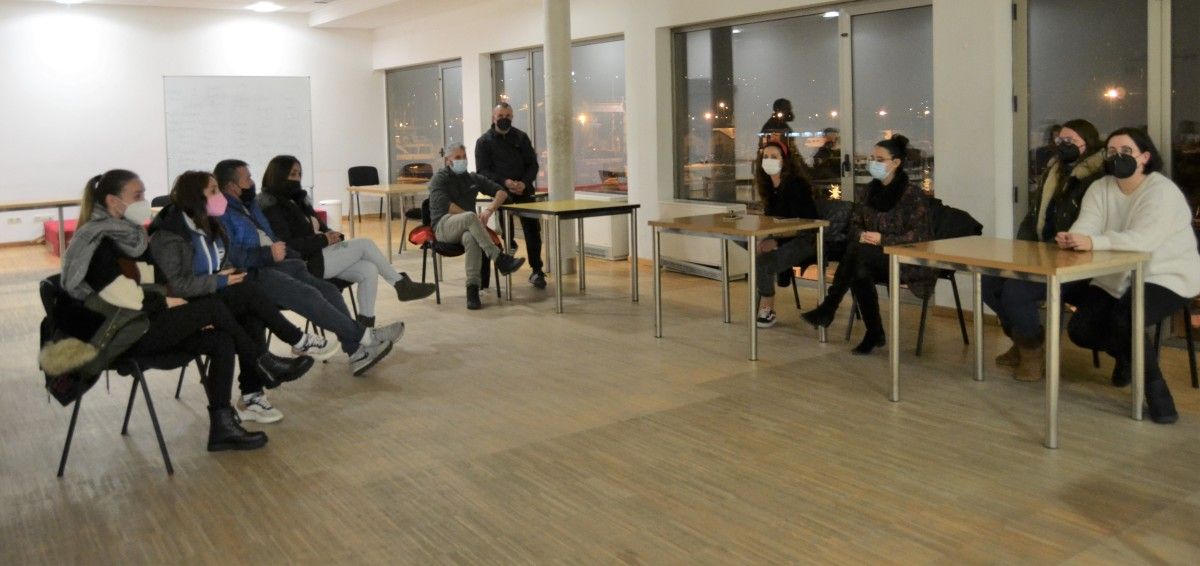 Reunión para organizar o Entroido de Bueu