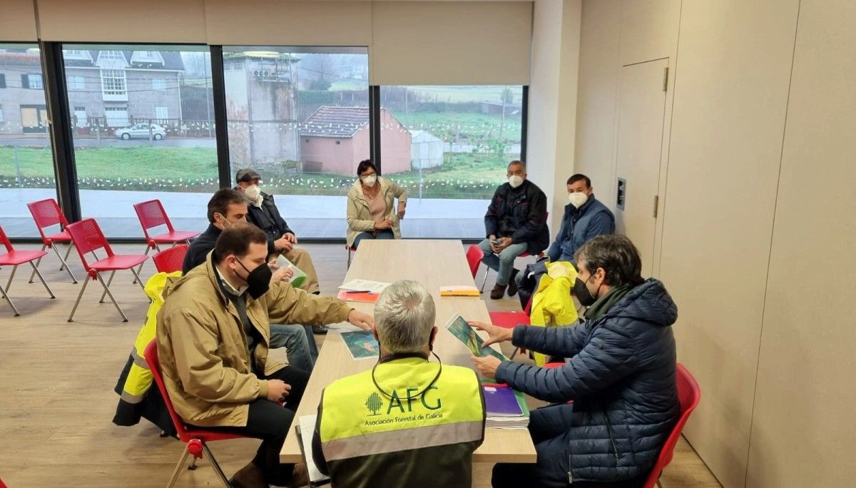 Reunión para estudiar la incorporación de Parada de Tenorio en el proyecto Forvalue