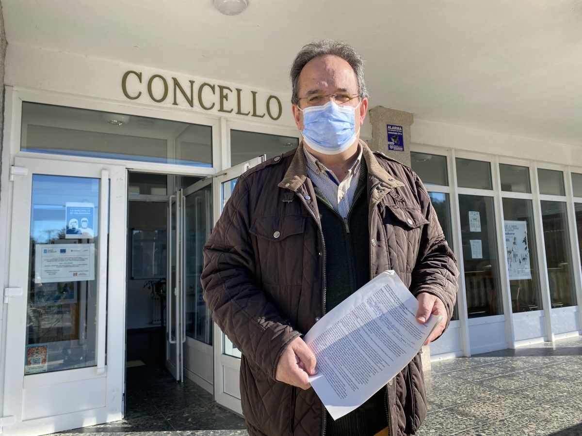 Ernesto Filgueira, presidenta da Comunidade de Montes de Viscón Ernesto Filgueira, presidenta da Comunidade de Montes de Viscón