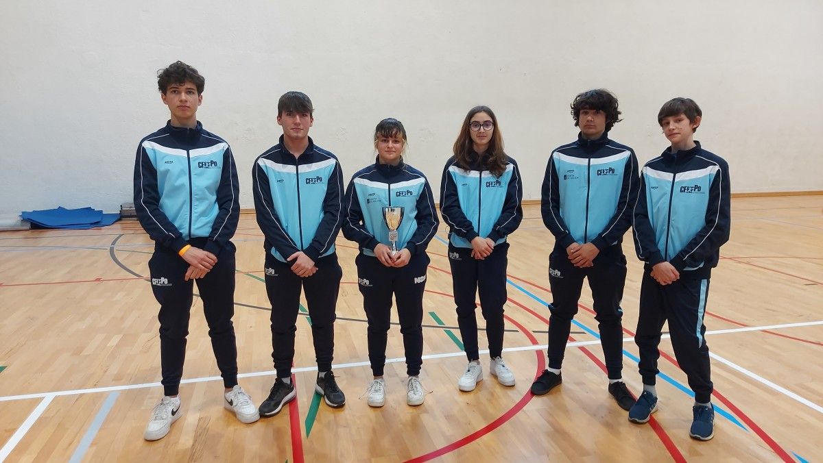 Deportistas da Escola Hungaresa na Lynx Cup en Barcelona