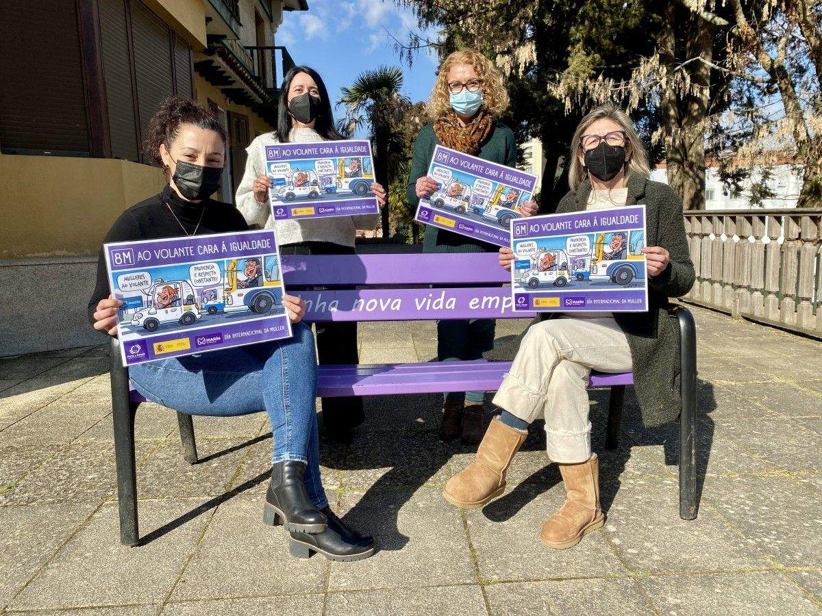Presentación del colectivo homenajeado el 8M en Marín