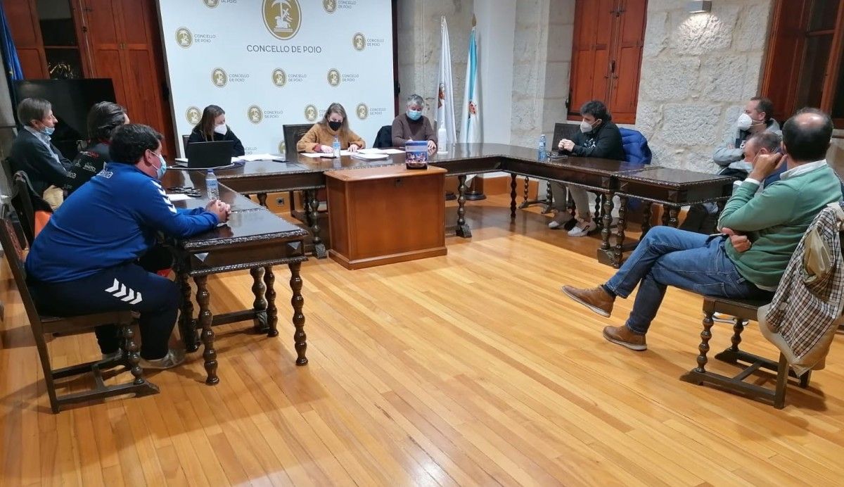 Reunión del Consello Municipal de Deportes de Poio