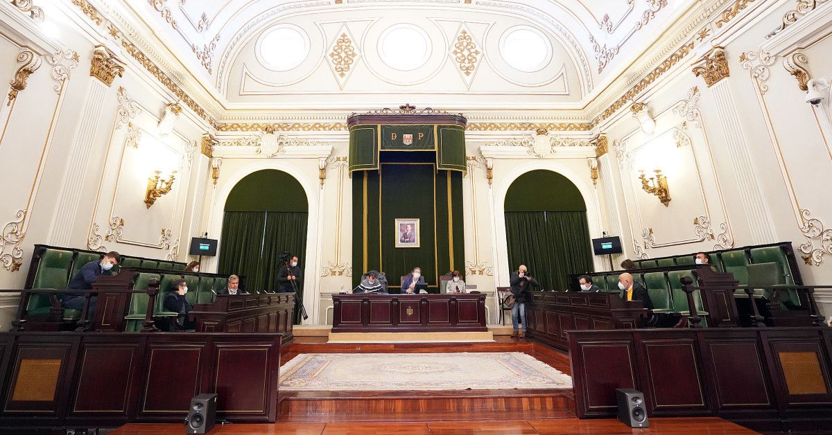 Primeiro pleno da corporación municipal no Pazo Provincial