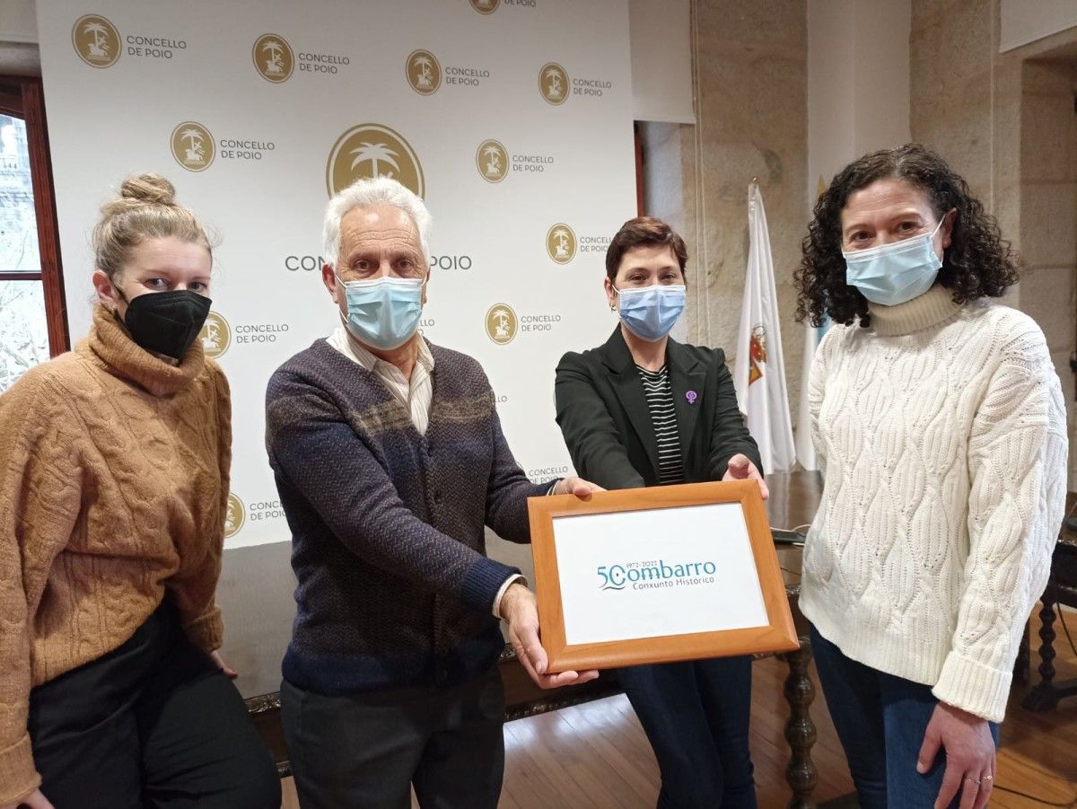 Presentación do logotipo para a conmemoración dos 50 anos de Combarro como Conxunto Histórico