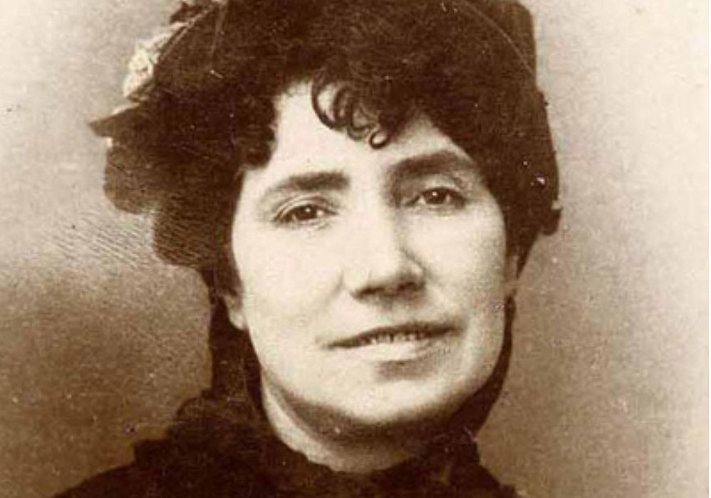 A escritora Rosalía de Castro