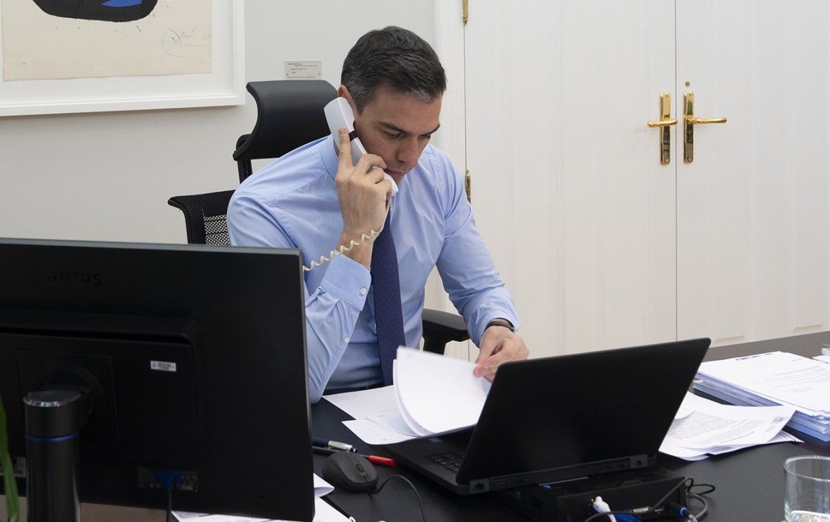 Pedro Sánchez, presidente do Goberno