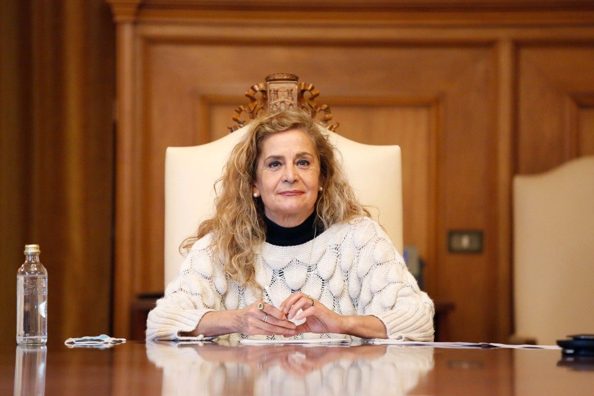 Carmela Silva, presidenta de la Deputación