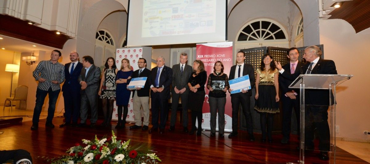 XIX edición del Premio Xove Empresario do Ano, de la Asociación de Jóvenes Empresarios (AJE)