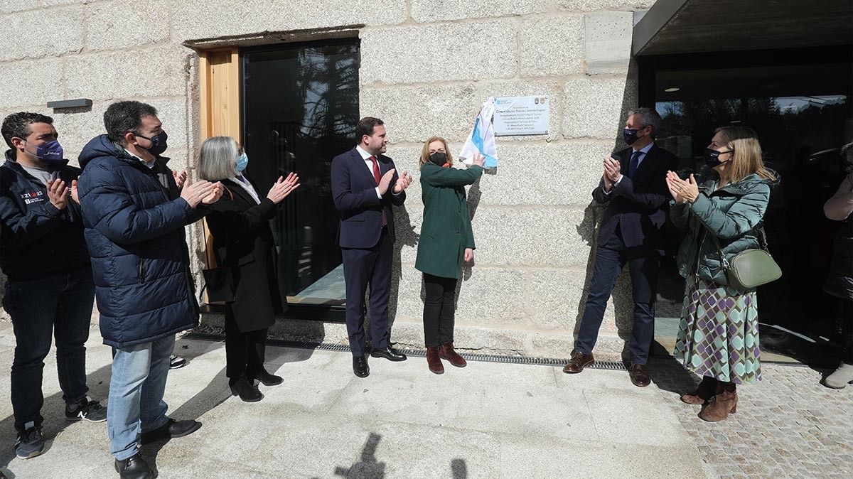 Inauguración do centro cultural e turístico Antonio Fraguas en Carballedo