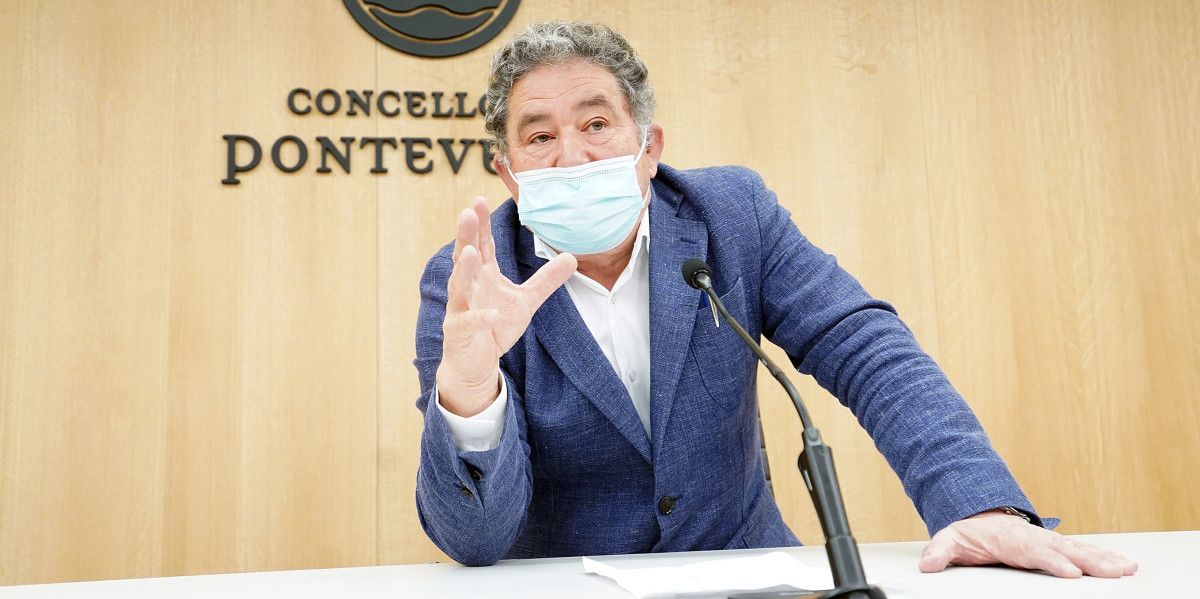 Miguel Anxo Fernández Lores, alcalde de Pontevedra